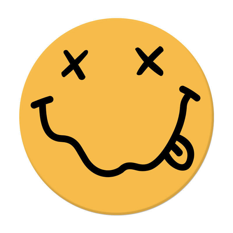 卡通可爱圆形地毯儿童房床边地毯卧室机前ins笑脸地垫可穿衣镜洗,居家布艺,地毯,淘宝优惠券,粉丝福利购,淘宝优惠卷