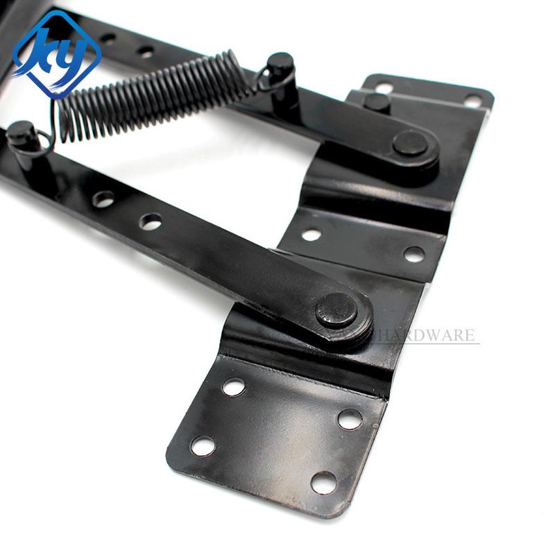 带液压缓冲阻尼折叠升降茶几五金支架器飘窗台桌面升降举升榻榻米