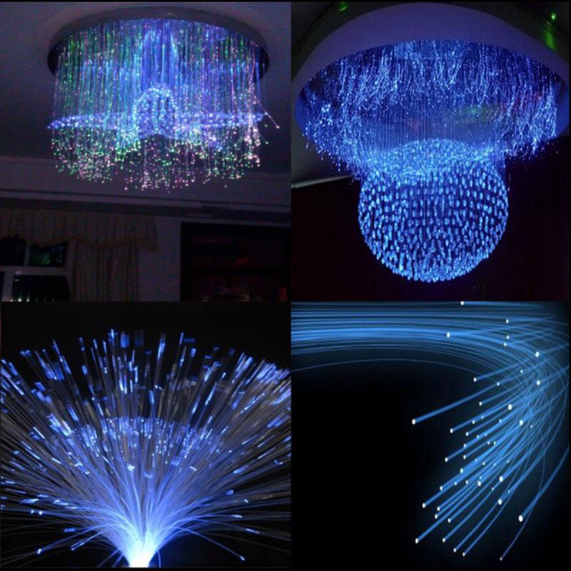 低衰减优质塑料光纤光纤条流水光纤灯塑料光纤灯led导光瀑布灯