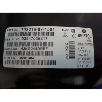 热销bristol压缩机活塞式布里斯托h2bg144dbe