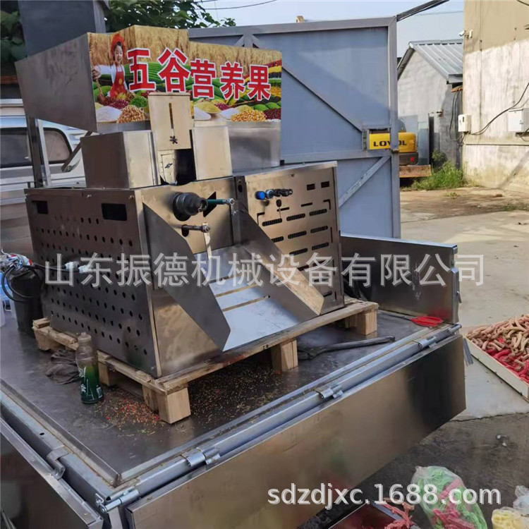 现货供应多功能玉米杂粮膨化机玉米粒膨化机轿车款杂粮膨化机厂