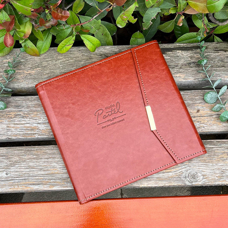 m204婚纱照相册制作婚庆婚礼结婚照跟照片书定制拍皮质儿童写真