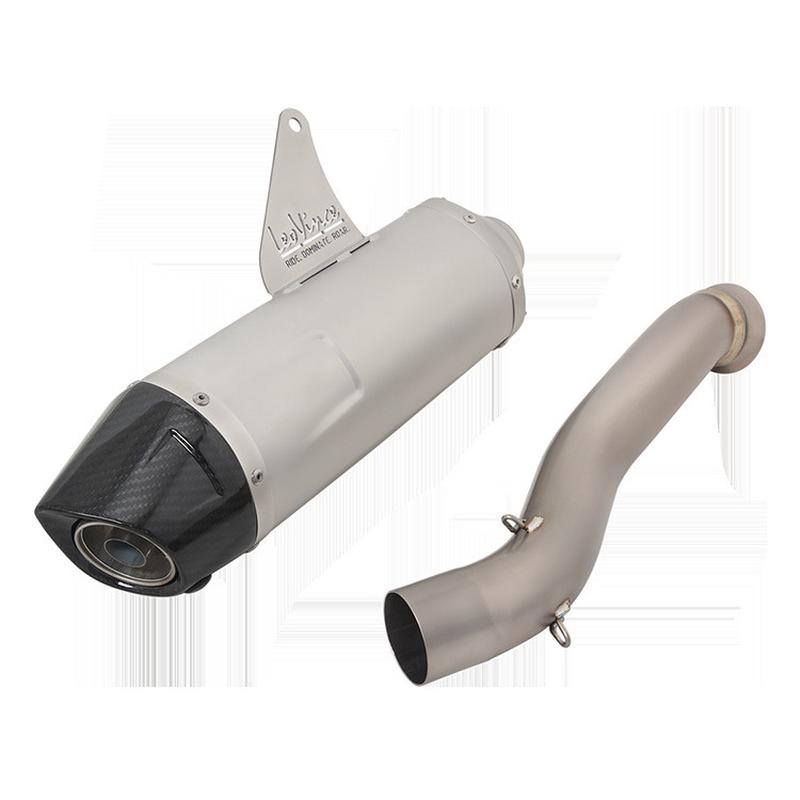 热销适用春风800mt排气管排气管leovince钛合金中段ktm790890adv