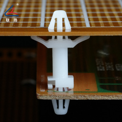 联扬bsl双头尼龙间隔柱pc板高柱扣式塑料支撑柱绝缘垫隔离柱