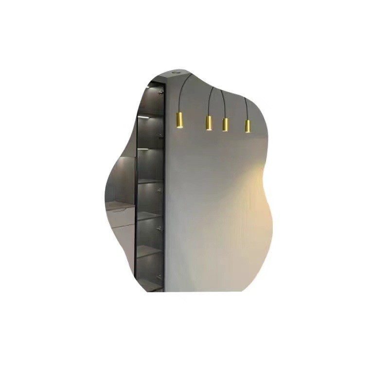 定制防雾镜led浴室镜卫生间镜子触摸屏灯异形定制洗手台智能镜