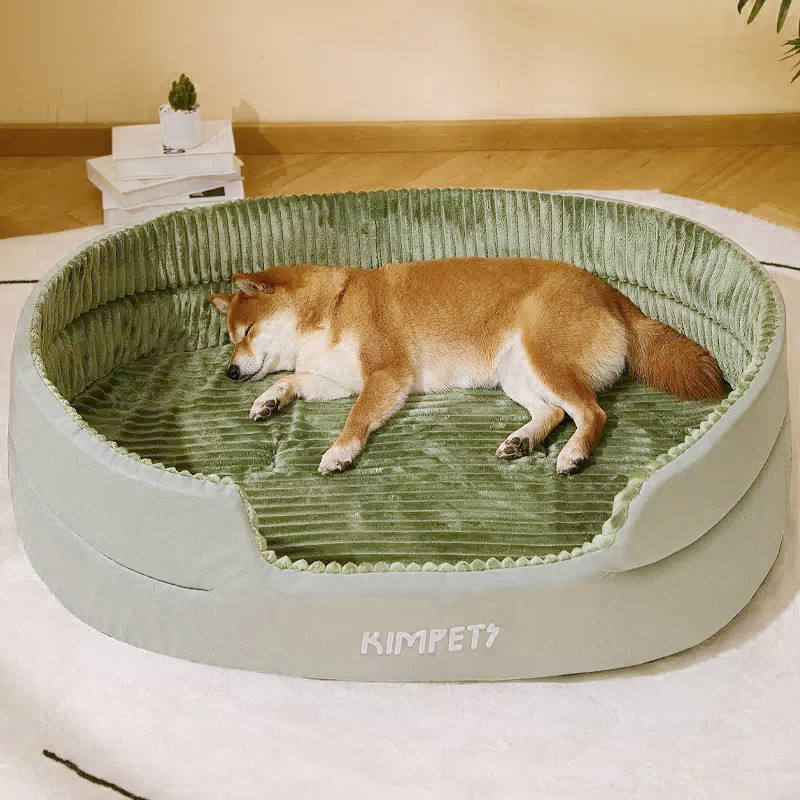 狗窝四季通用可拆洗大型犬夏天金毛狗狗宠物冬天睡觉猫窝凉席用品