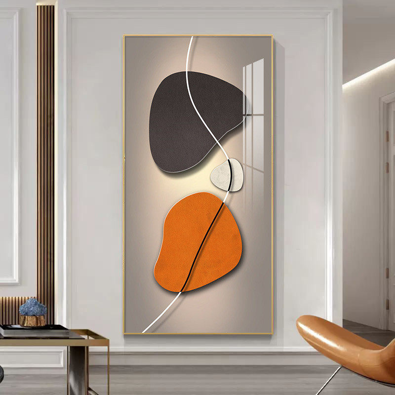 轻奢玄关装饰画寓意好大气玄幻背景墙入户走廊挂画客厅过道壁画,家居饰品,现代装饰画,淘宝优惠券,粉丝福利购,淘宝优惠卷