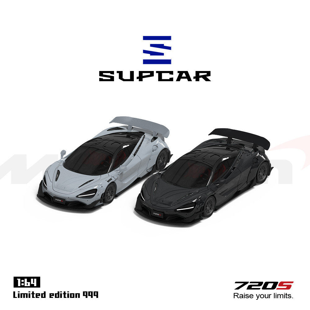 热销批发-supcar1:64迈凯伦720s黑色&模型仿真合金灰色,玩具/童车/益智/积木/模型,合金车/玩具仿真车/收藏车模,淘宝优惠券,粉丝福利购,淘宝优惠卷