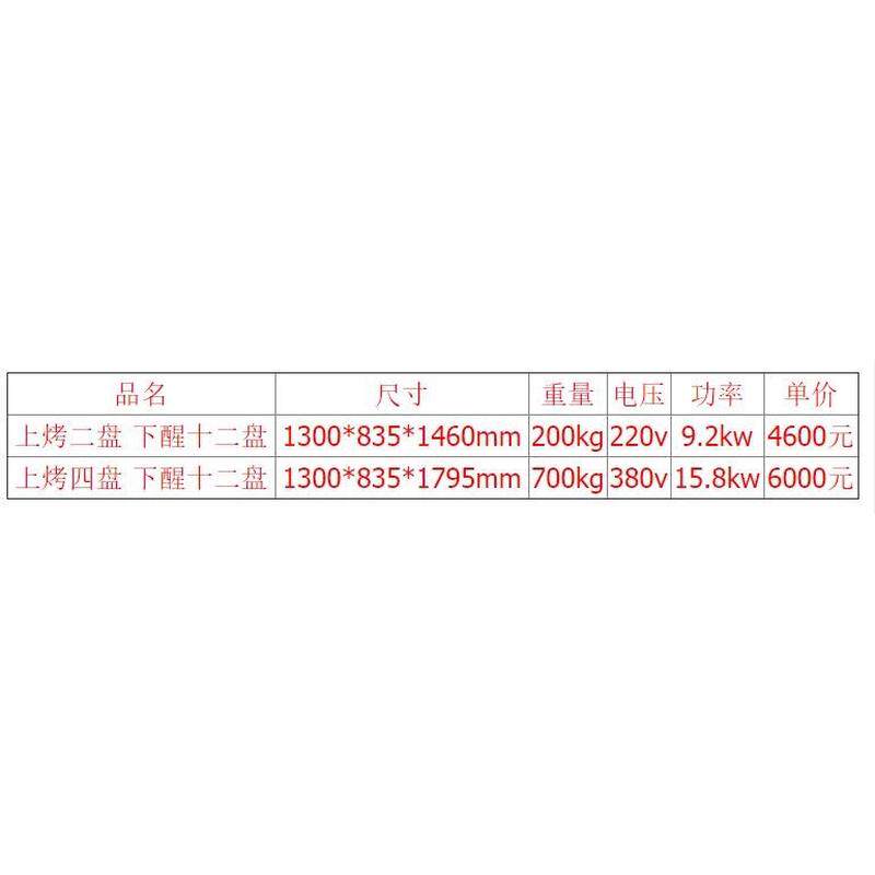 热销厨宝电烤箱四盘双层连12盘发酵箱带定时大容量商用烤箱图片