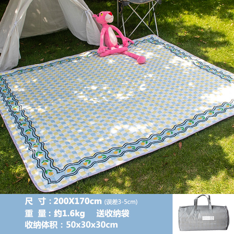 户外加厚野餐垫加大防水春游垫防潮垫宝宝爬爬垫野外露营帐篷地垫