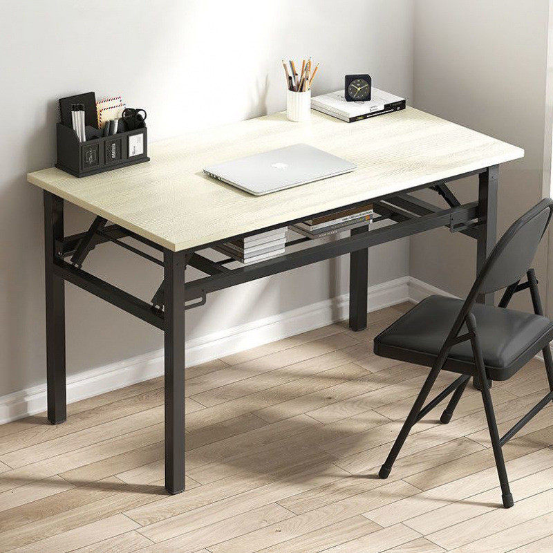 简约现代折叠桌培训会议桌免安装长条桌折叠培训桌饭店夜市餐桌