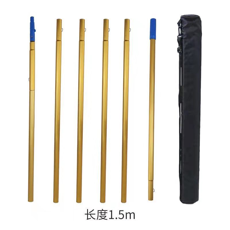 对接杆加厚铝清洁长杆高处外墙清洁擦玻璃地面保洁加工具加厚长杆