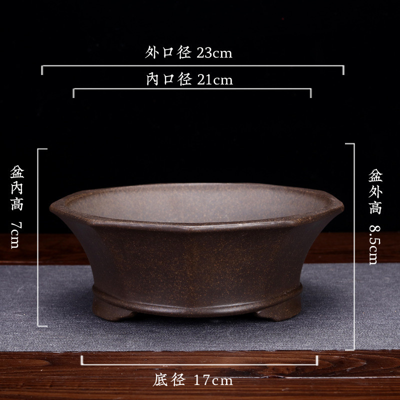 宜兴紫砂花盆兰花盆君子兰春阳台法师蕙兰盆景盆园艺厂家批发