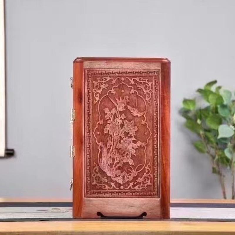 热销小龙柜血檀实木精细用料结实榫卯大气空间大实用又实惠高档工