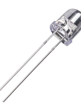 热销深圳厂家现货LEDF8圆头透明发光led8mm红光蓝光绿光高亮灯珠