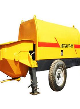 热销现货供应柴油系拖车混凝土输送泵矿用hbts60混凝土输送泵