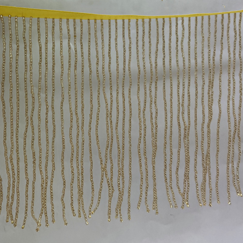 厂家直销diy钉珠波浪管珠流苏花边手工服装辅料窗帘婚纱饰品