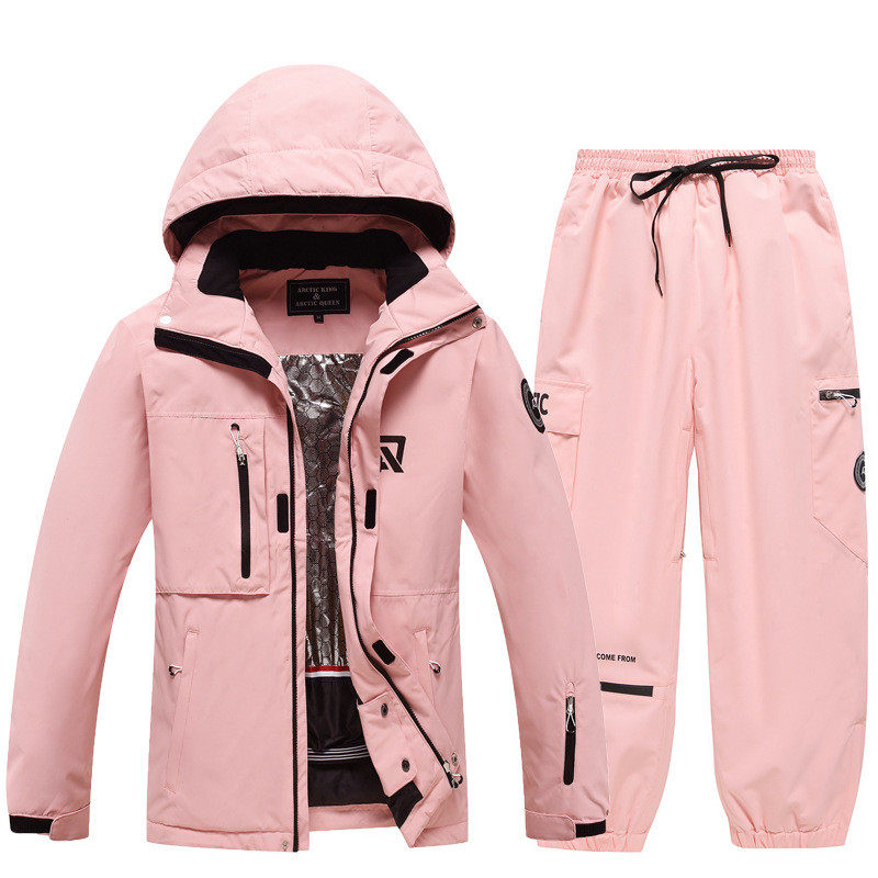 2023滑雪服男女套装工装加厚保暖款韩版单板双板滑雪衣裤套装新款