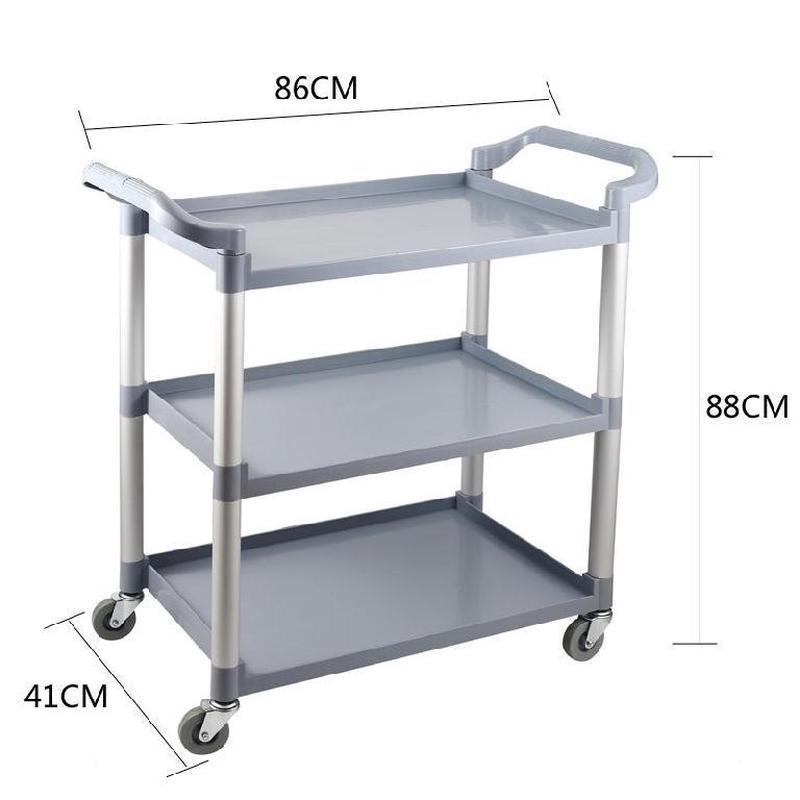 移动式自助餐收盘配餐上菜车收餐车收碗车商用餐厅移动残渣收残台