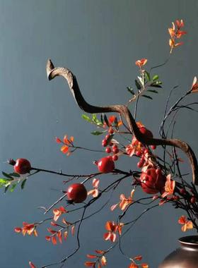 热销现代新中式陶瓷工艺品摆件仿真客厅花瓶插花样板间摆件玄关装