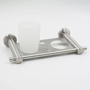 漱口杯架双单杯架304不锈钢挂件风浴室现代简约壁挂式a1031热卖