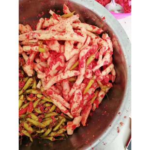 新货广西特产武宣红糟酸姜酸荞头酸豆角酸刀豆酸空心菜酸杂酸