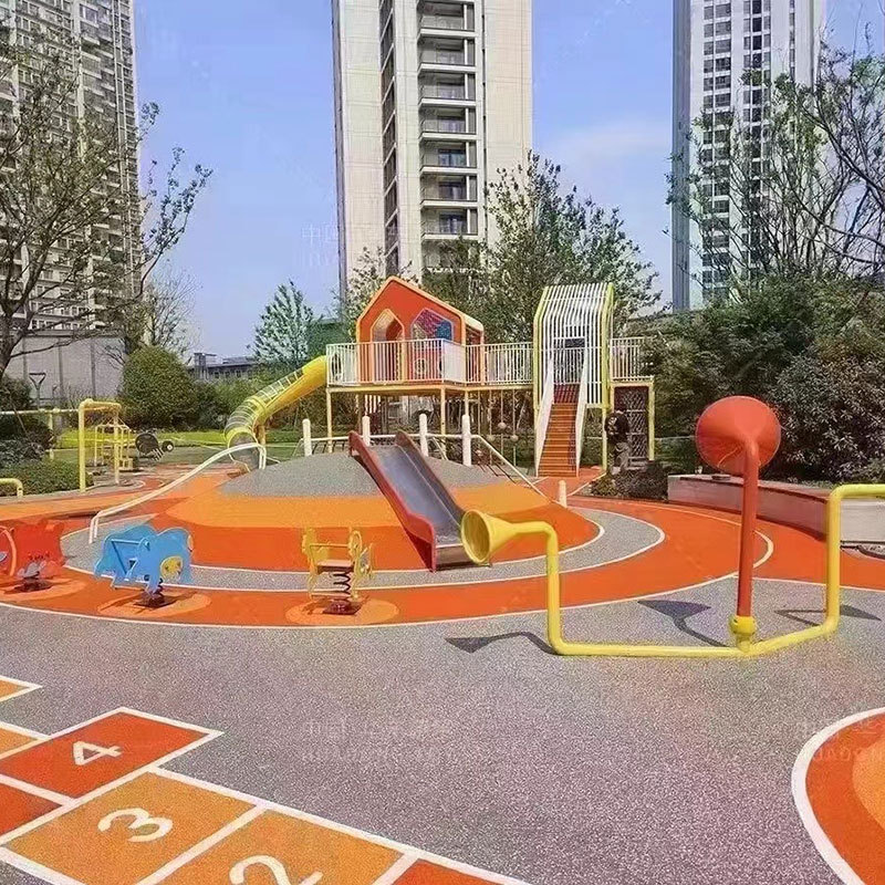 滑滑梯大型非标定制游乐设施备厂家景区公园儿童无动力不锈钢户外