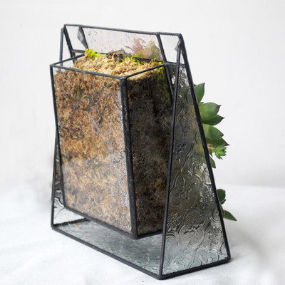 16051a包邮!工厂直销几何玻璃花房多肉玻璃花房微景观玻璃小花房