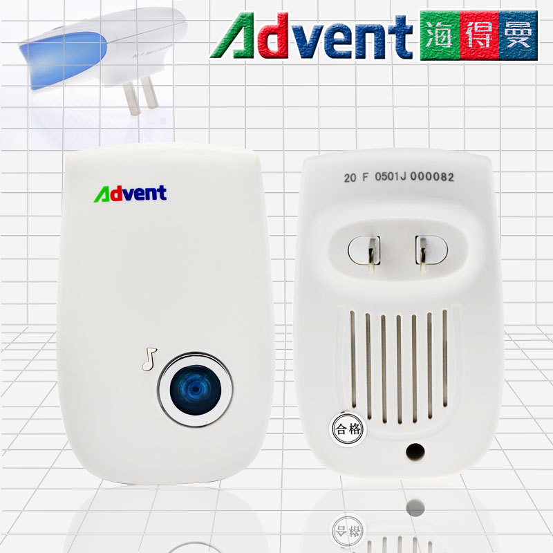 海得曼j-228数码遥控交流电子家用无线门铃呼叫器淋防86线盒暗盒