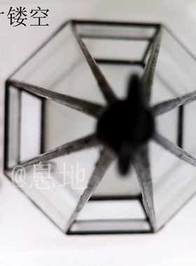 16008c包邮!创意几何微景观植物玻璃小花房多肉植物玻璃花房