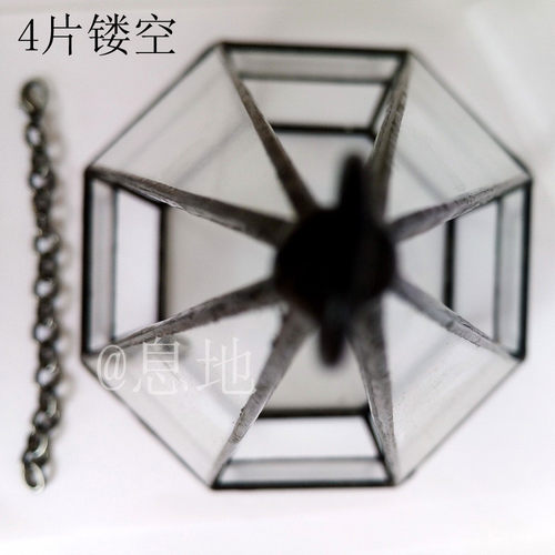 16008c包邮!创意几何玻璃植物微景观小花房多肉植物玻璃花房