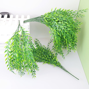 仿真垂柳条柳枝塑料柳树叶植物墙壁挂垂吊树枝舞蹈道具柳树装饰叶