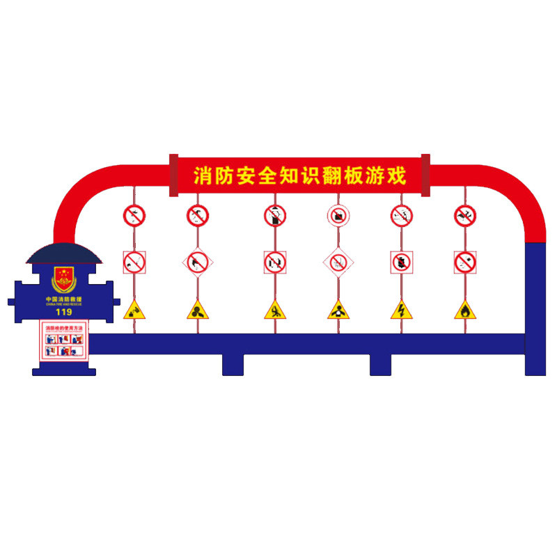 交通安全知识趣味宣传牌翻转牌宣传栏厂家不锈钢文化科普信息游戏