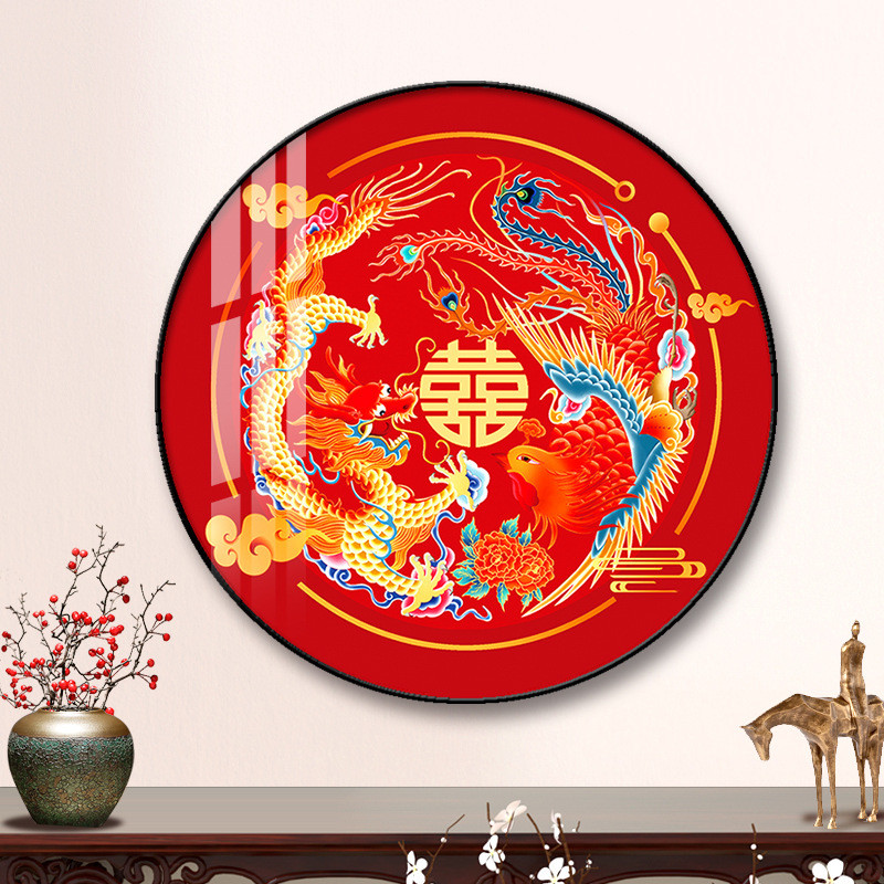 9wor龙凤呈祥十字绣2021新款线绣结婚情侣系列爱情喜庆绣自己简单