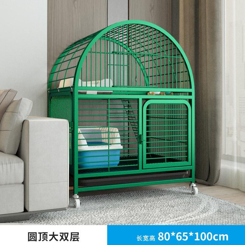猫笼子批发家用猫咪超大自由空间室内别墅猫窝猫屋两层猫舍两层