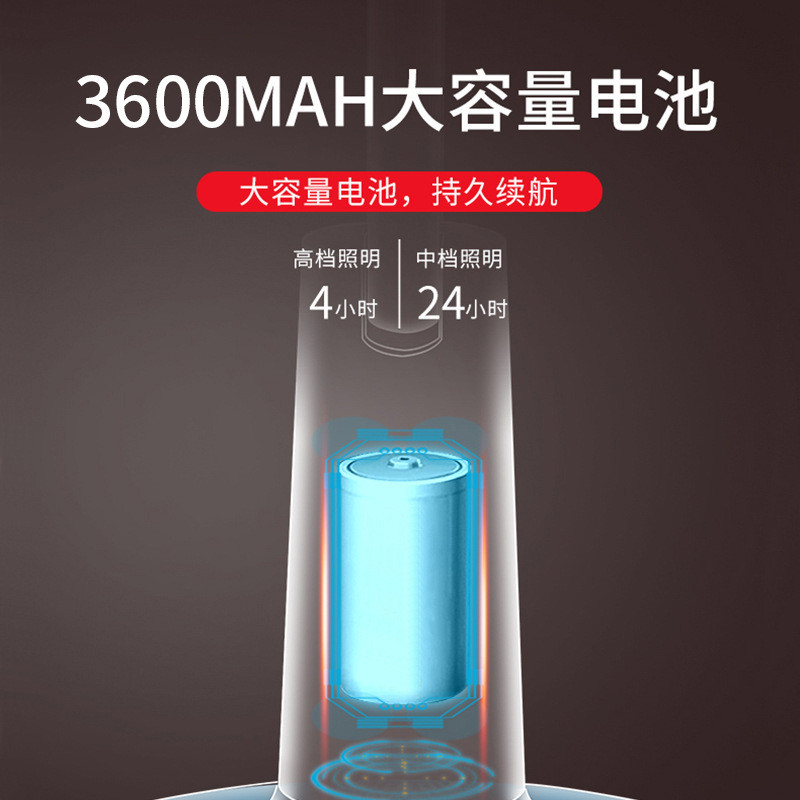 国a学习护眼专业阅读台灯充电超长续航金属学生宿舍桌面魐囕
