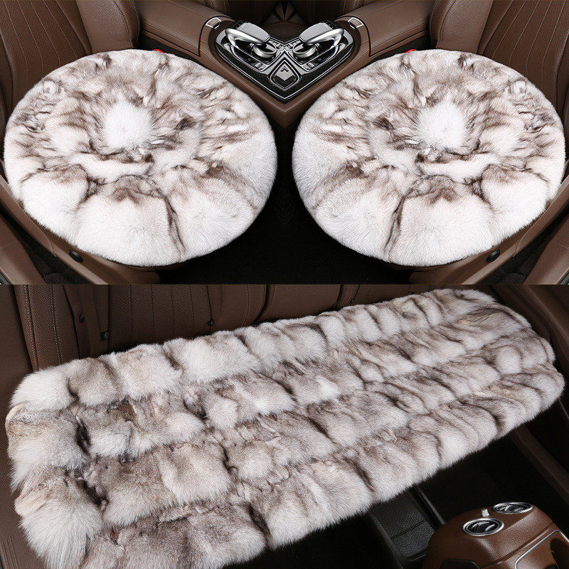 热销狐狸毛汽车坐垫冬季毛绒座垫无靠背三件套羊毛单片座椅座套,电动车/配件/交通工具,电动车坐垫,淘宝优惠券,粉丝福利购,淘宝优惠卷