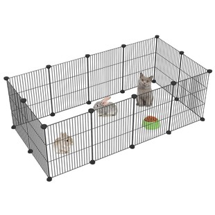 猫笼子宠物围栏自由拼搭猫狗窝小中型犬栅栏家用室内狗笼