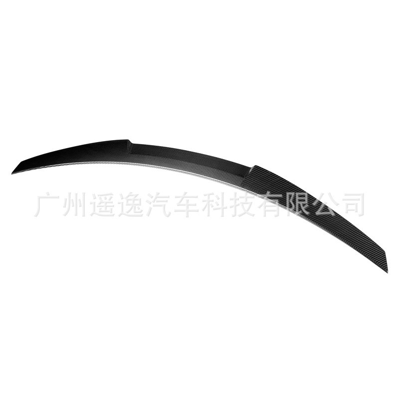 热销适用宝马3系E90E92改装干碳式纤维尾翼扰流板压尾定风翼无损