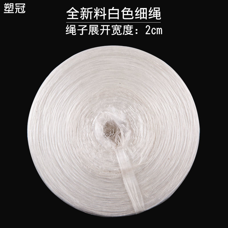 全新包邮料搬家打包绳撕裂膜扎口尼龙绳彩色大盘捆扎塑料粗细绳