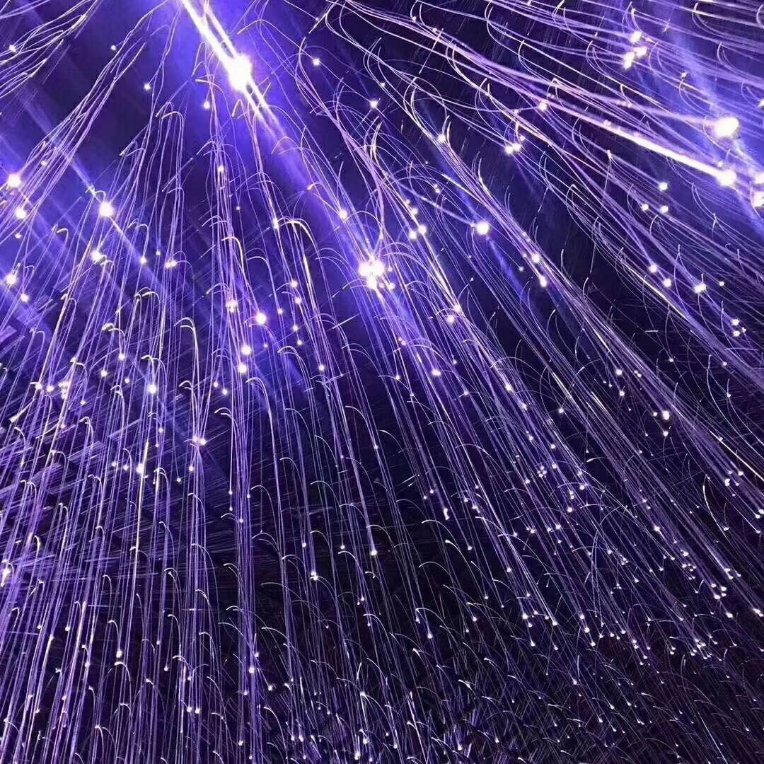 网红光纤灯餐厅星空走廊led光纤吊灯酒店酒吧纤维灯夜市亮化灯
