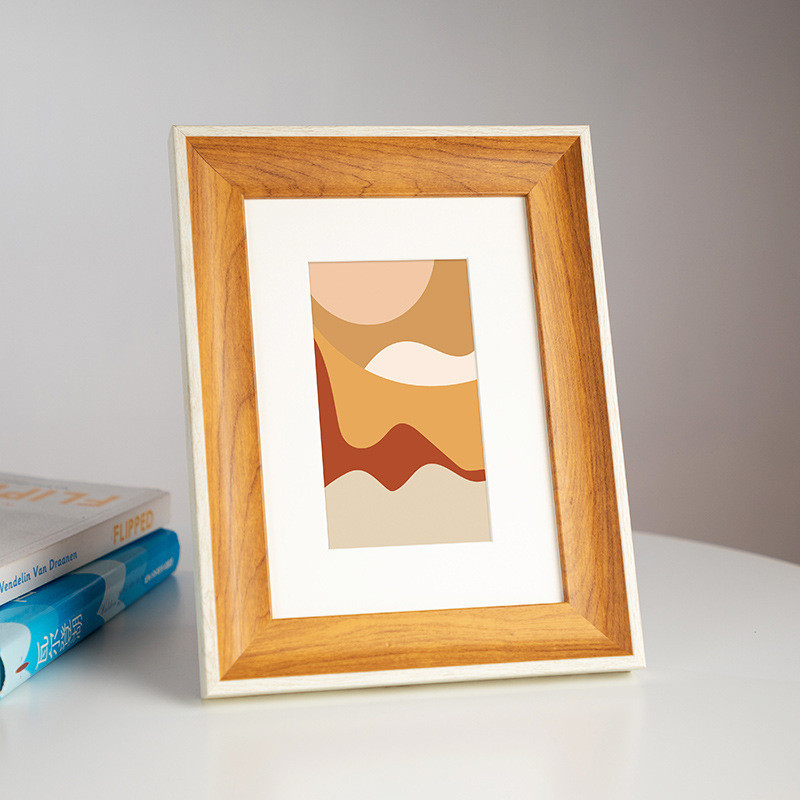 定制美式复古相框批发简约大气书法装裱画框678寸10寸a4相框摆台