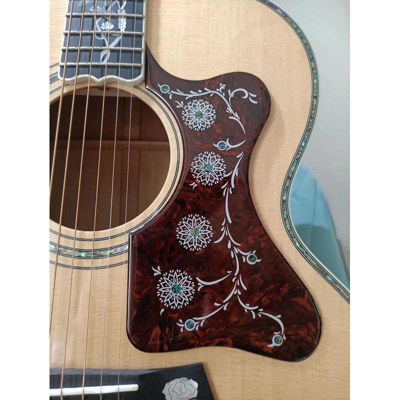 热销gibsonej200ce40-41寸缺角青贝吉他弹性软胶点护板