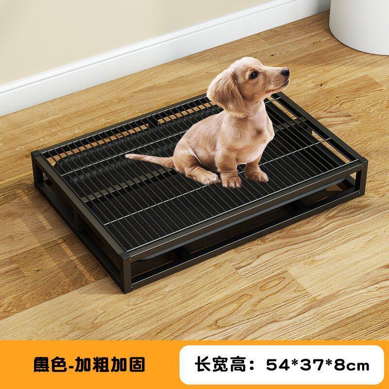 狗厕所大中易可抽拉抽屉式小型犬清理防踩防湿脚宠物狗便盆厂批发