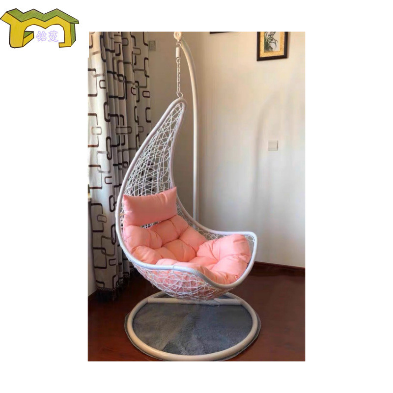 户外室内吊椅摇椅阳台家用懒人户外摇篮秋千藤编椅卧室吊篮室外