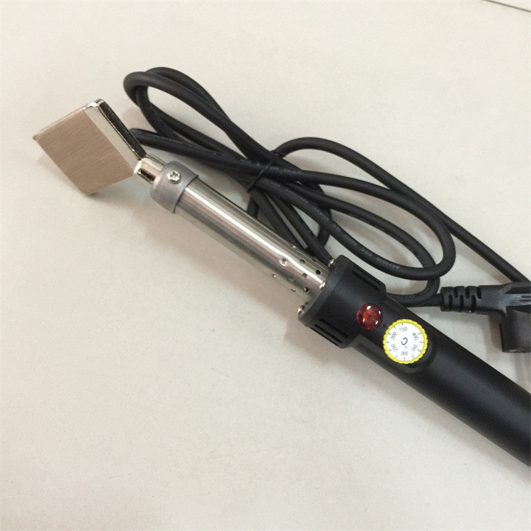 热销电烙铁红色电烙铁200w可调温三角带电烙铁现货批发