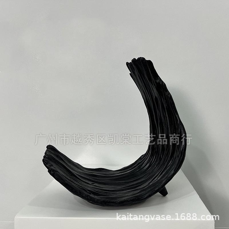 树脂花盆简约摆件批发家居酒店办公室客厅玄关卧室软装花艺装饰