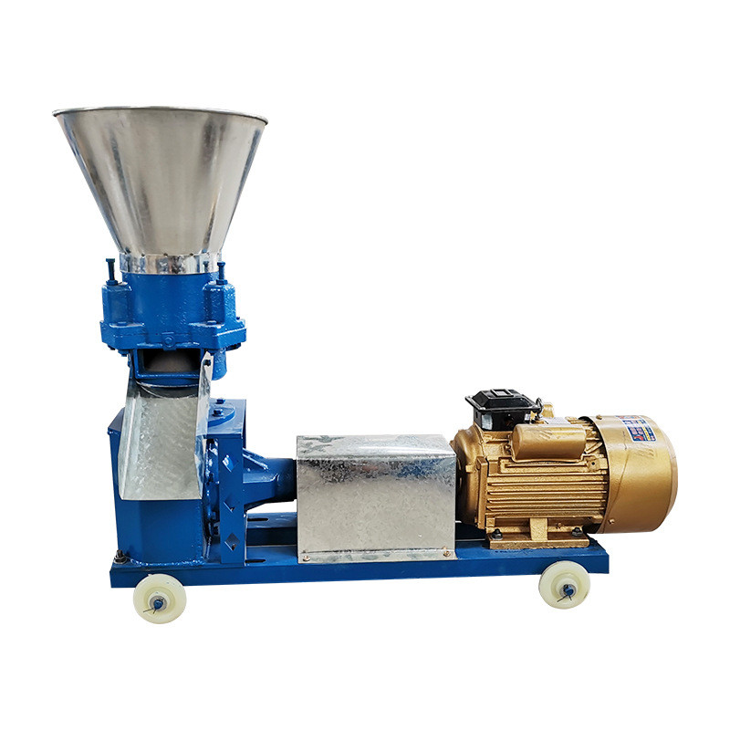 饲料颗粒机家用电小型机动力牛羊饲料造粒机秸秆农作物饲料制粒机