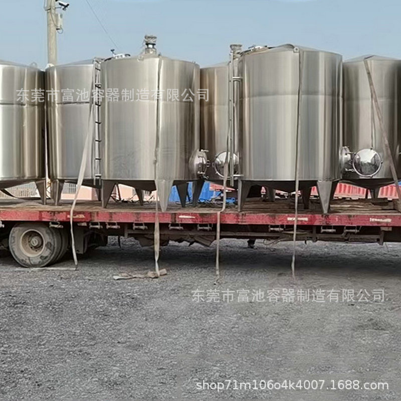现货304不锈钢储罐立卧式常压储罐液体大容量密封真空储罐