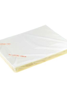 千帆过护a4130mic塑封膜13丝塑膜卡膜相片文件菜单过塑100张